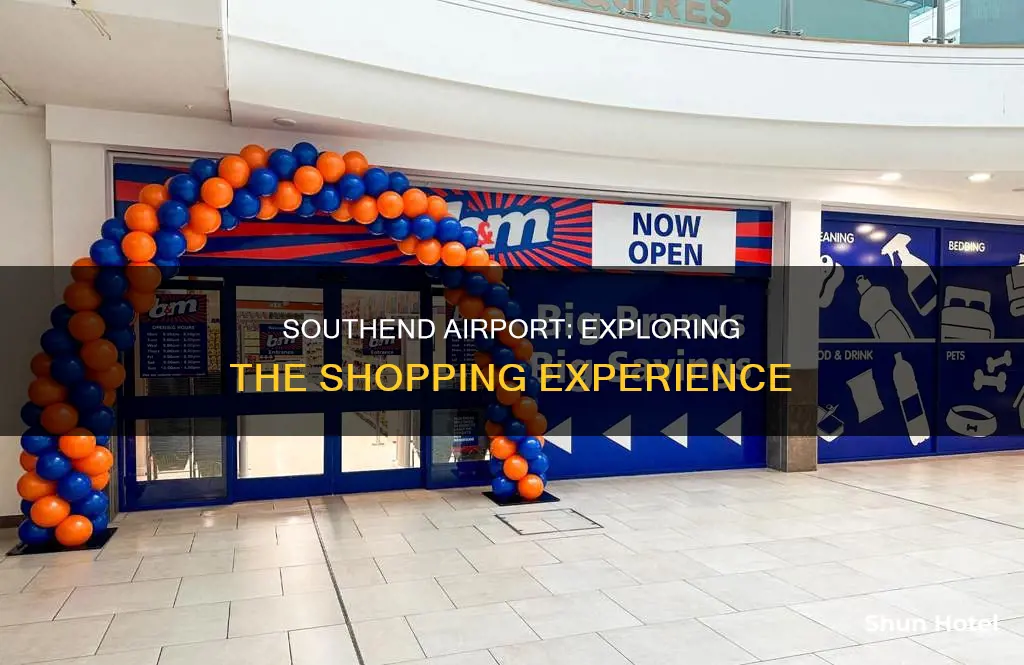 what shops are at southend airport