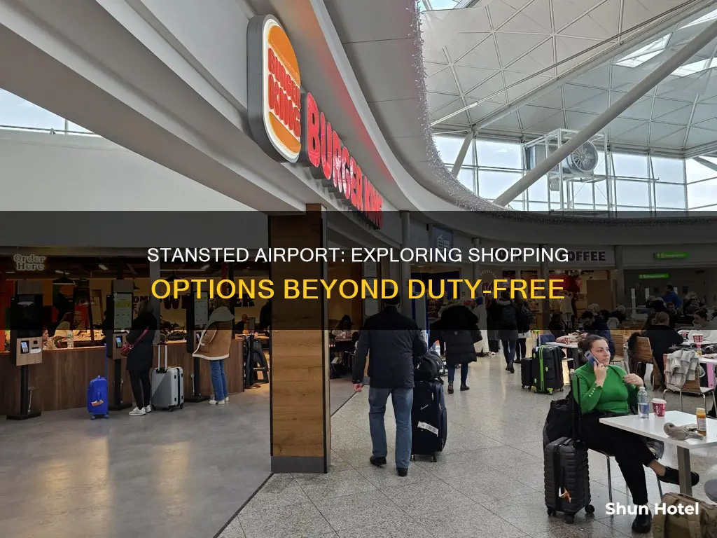 what shops are at stansted airport