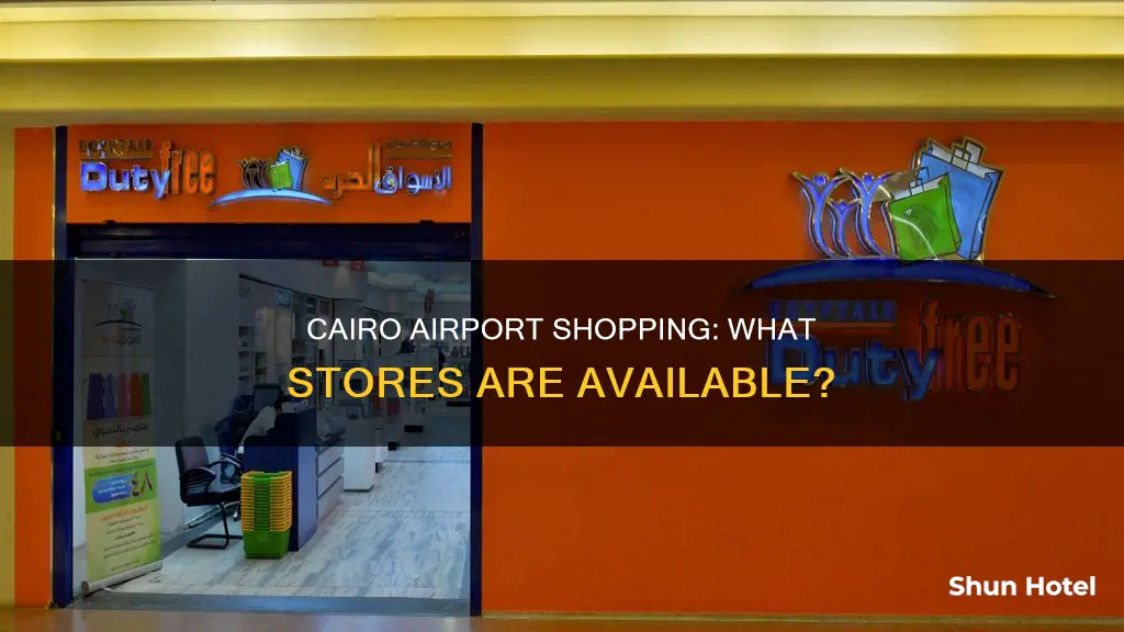 what shops are in cairo airport