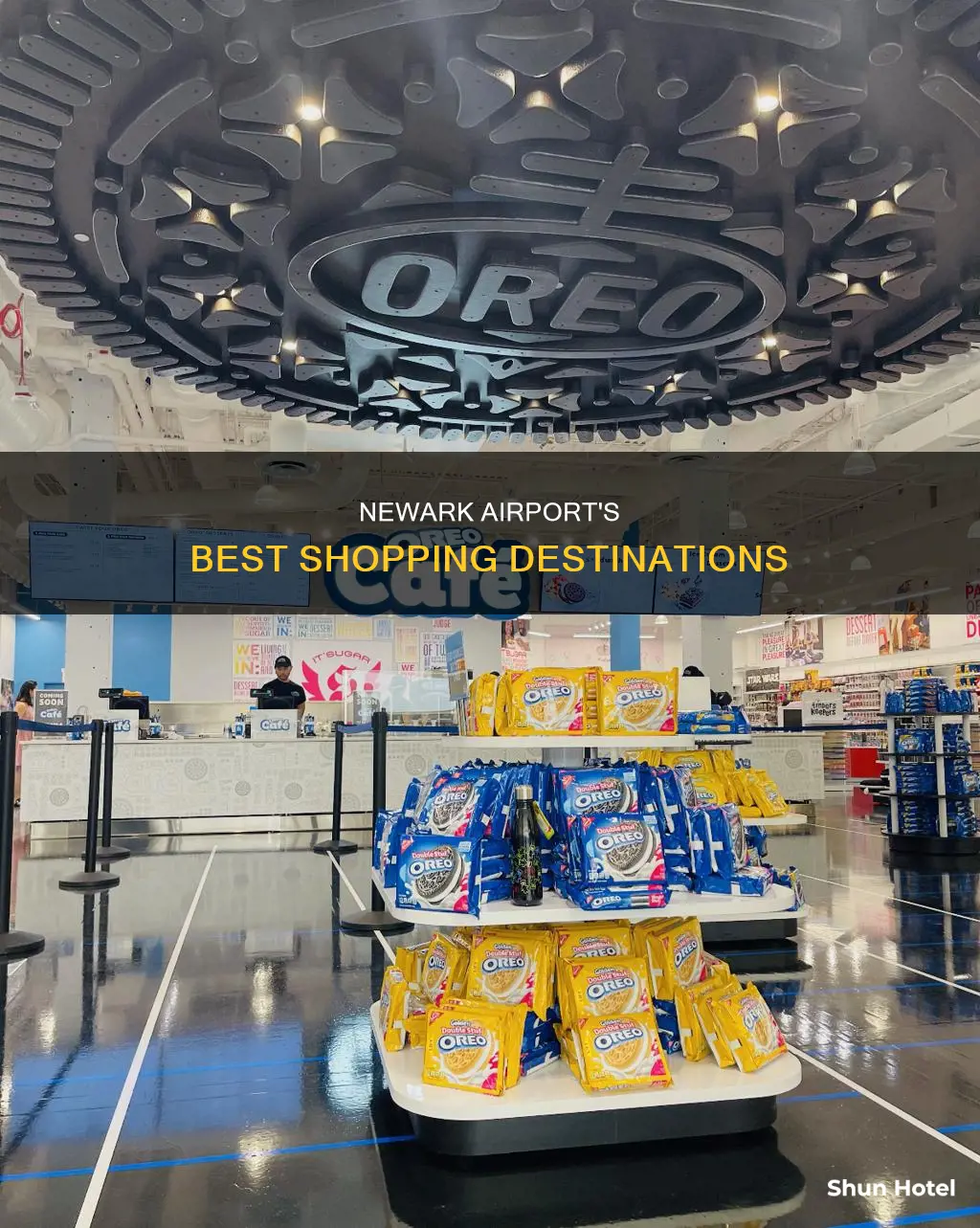 what shops are in newark airport