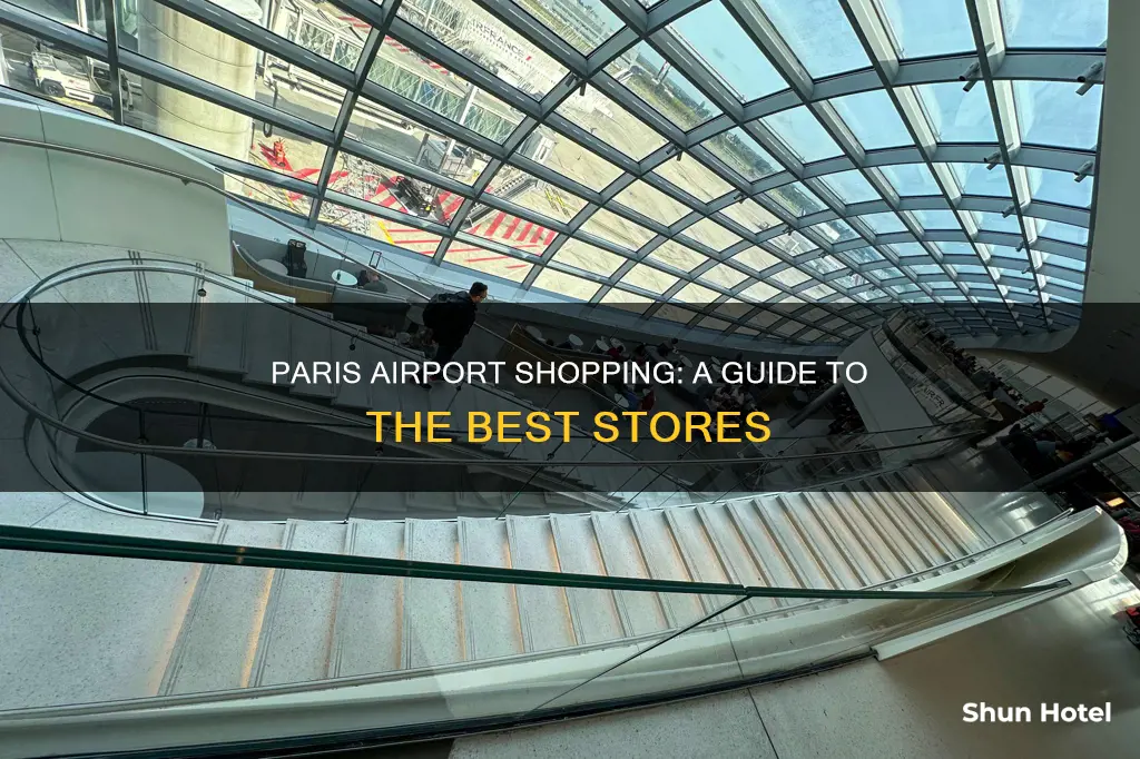 what shops are in paris airport