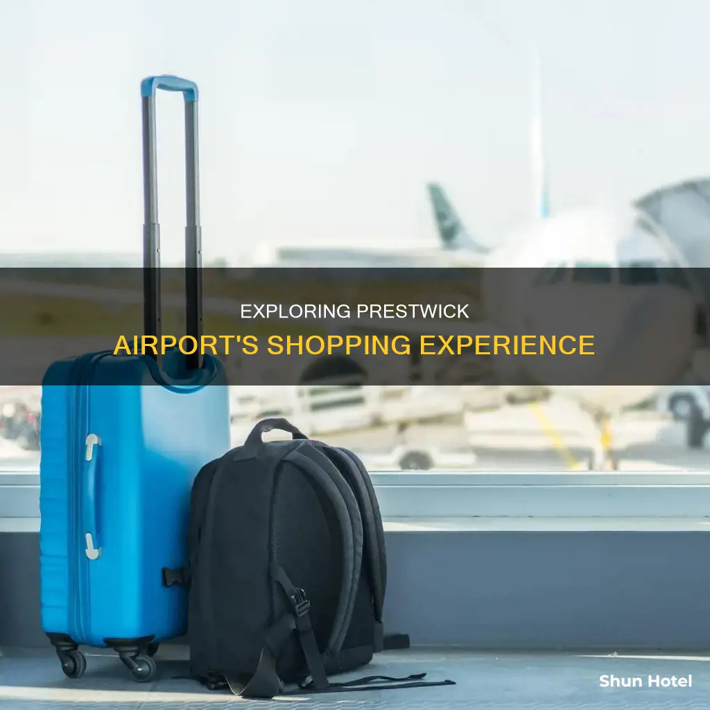 what shops are in prestwick airport