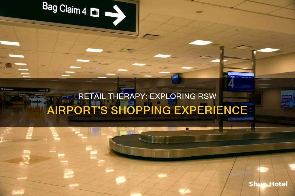 what shops are in rsw airport