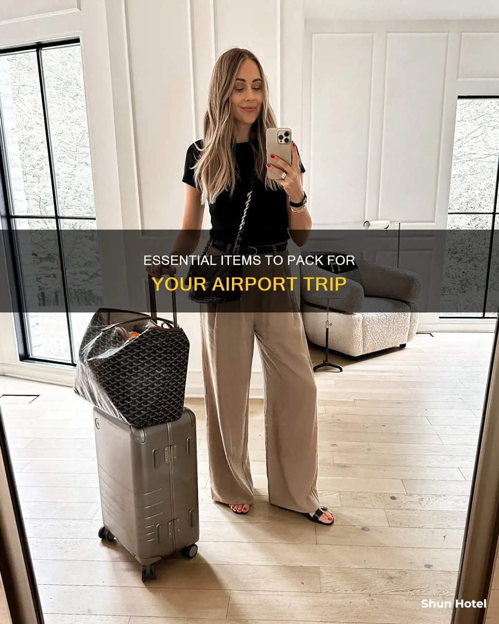 what should i bring to airport