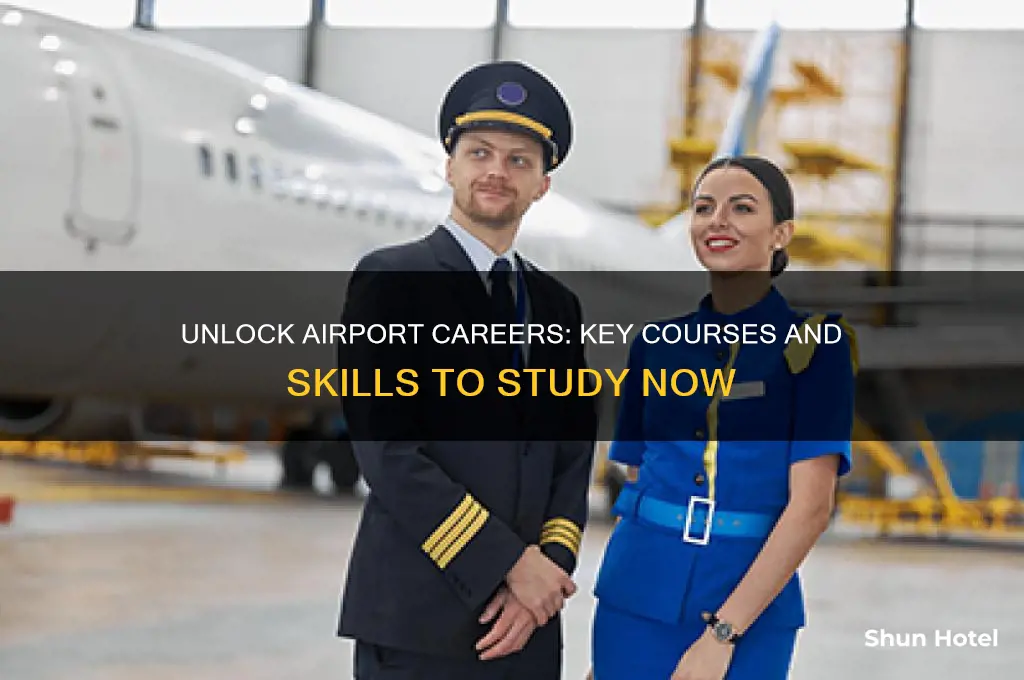 what should i study to get job in airport