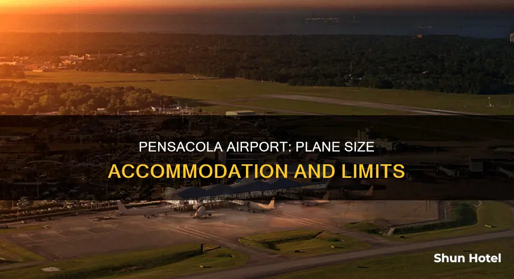 what size airplane can pensacola airport accommodate
