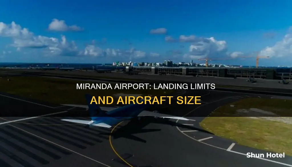what size can land at mirandela airport in portugal