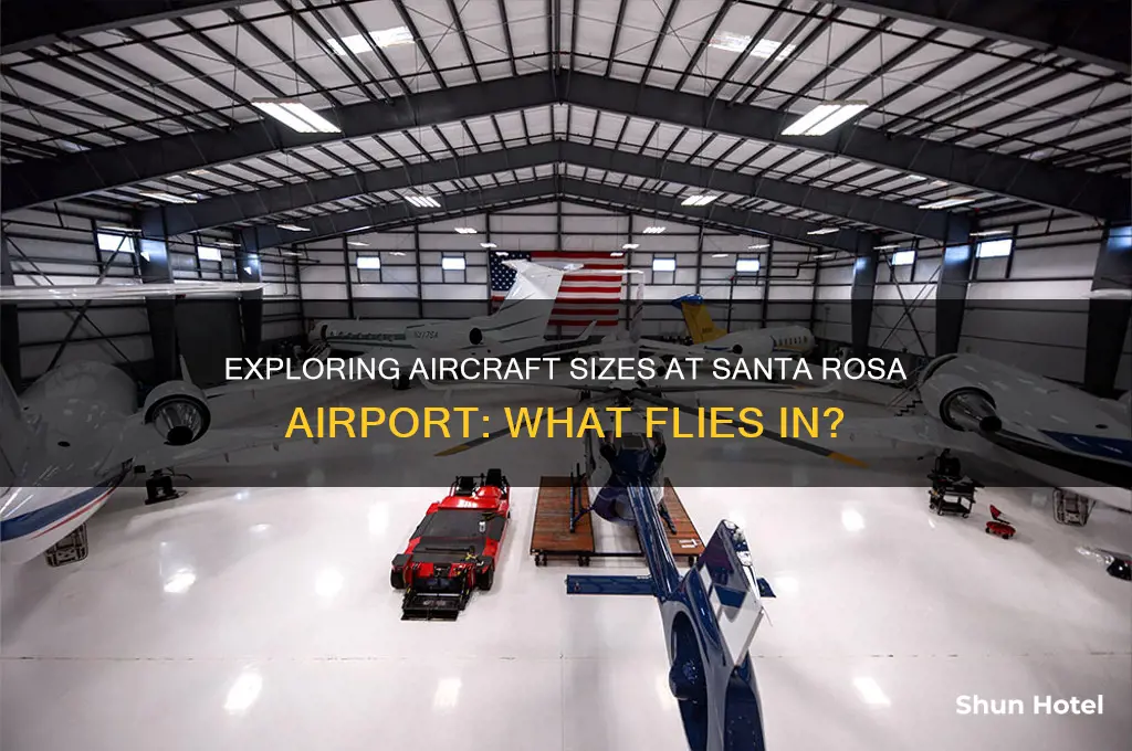 what size plane fly into santa rosa airport