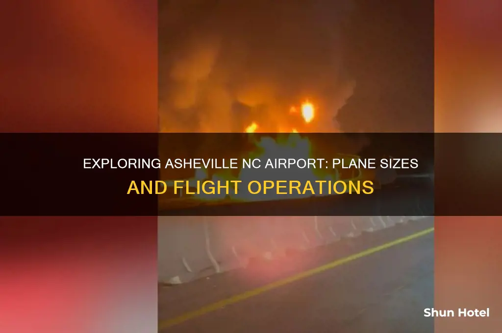 what size planes fly into asheville nc airport
