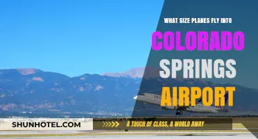 Planes Serving Colorado Springs Airport: Sizes and Frequencies Explained