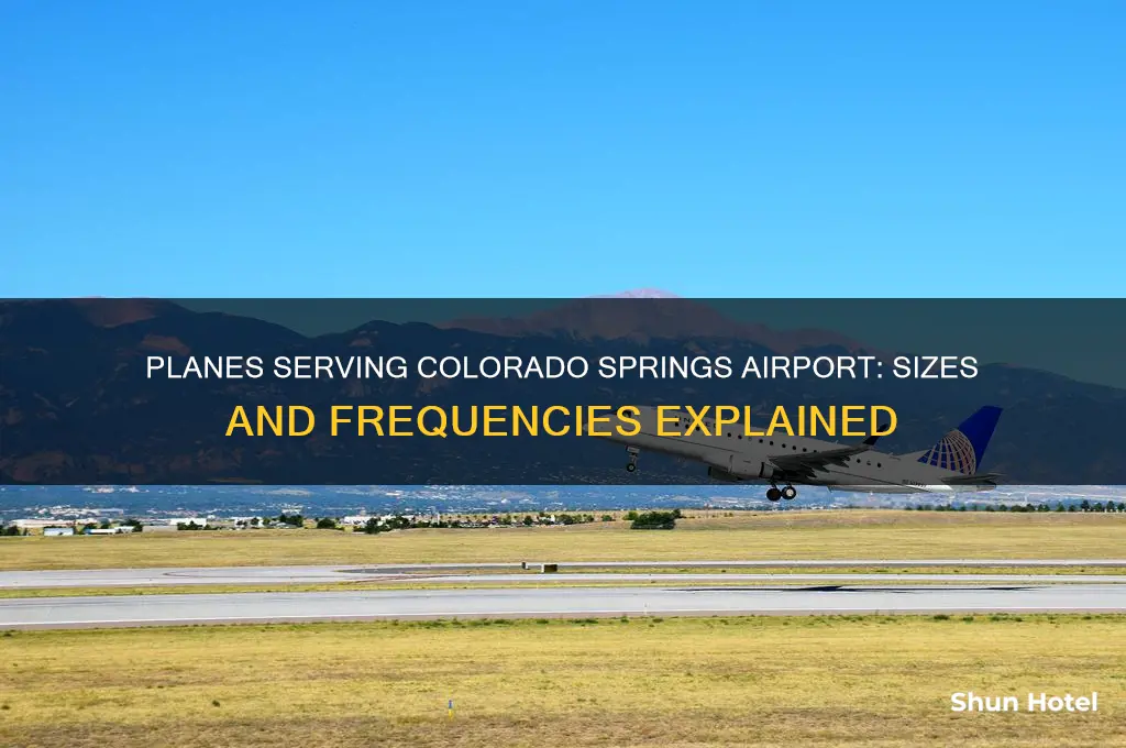 what size planes fly into colorado springs airport