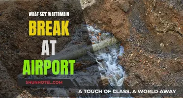 Water Main Break Impacts Airport Operations: Size Matters