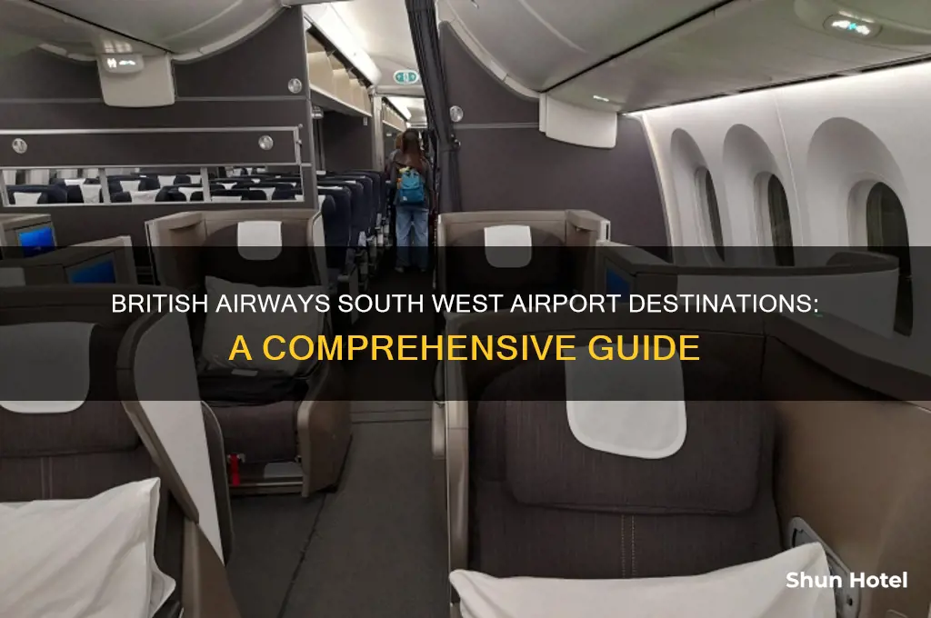 what south west airport to british airways fly to