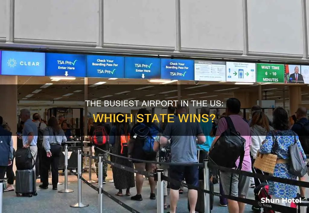 what state has the busiest airport