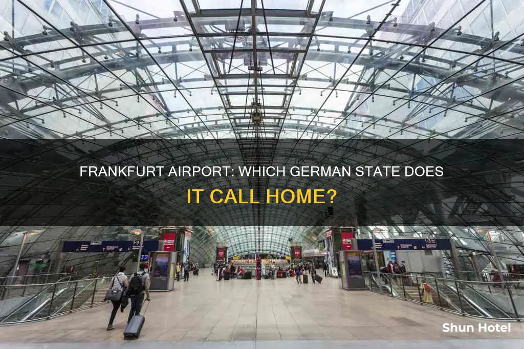 what state is frankfurt airport in