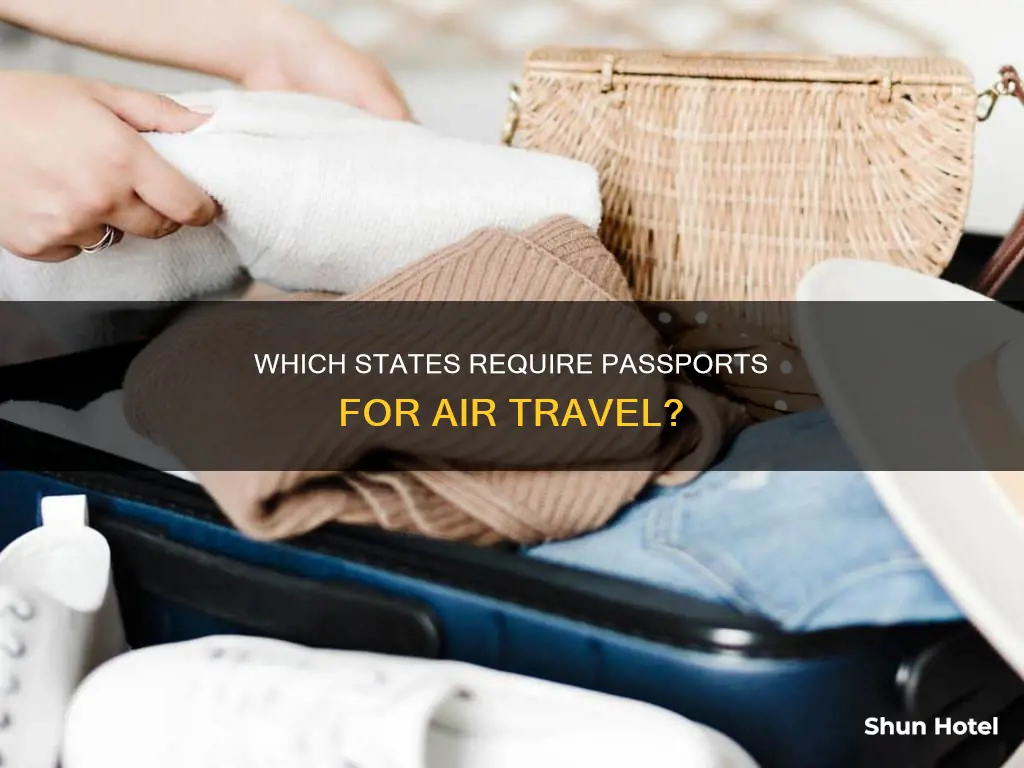 what states require passport at airport