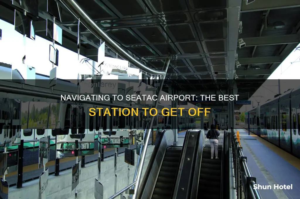 what station to get off for seatac airport