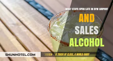 DFW Airport Late-Night Spots: Where to Find Alcohol After Hours