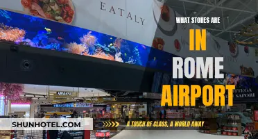 Rome Airport Shopping: Exploring Retail Therapy Options