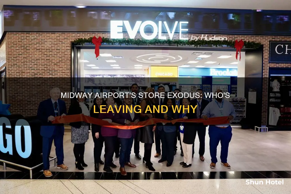 what stores are leaving midway airport