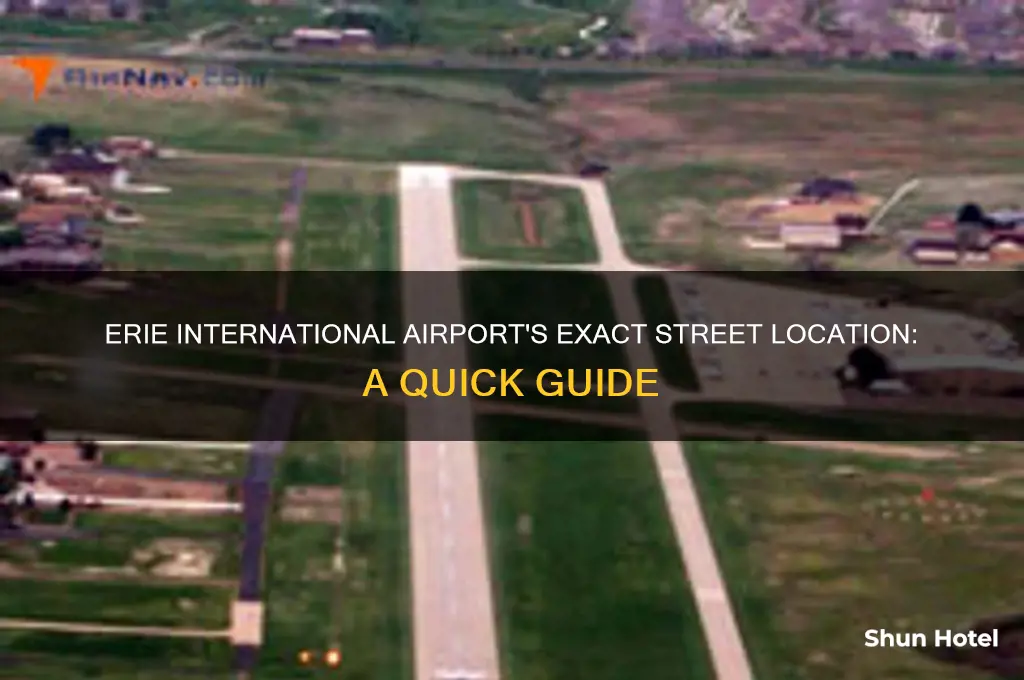 what street is erie international airport on