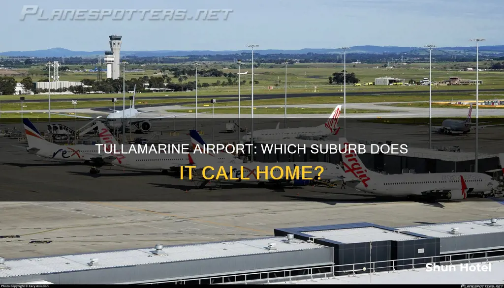 what suburb is tullamarine airport in