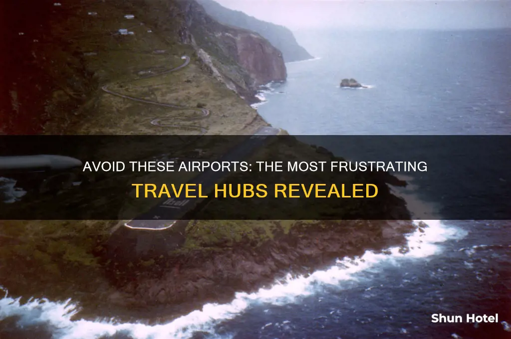 what sure the worst airports to fly into