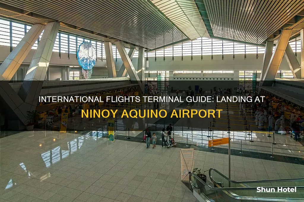 what terimal dose international flights land in at ninoy airport