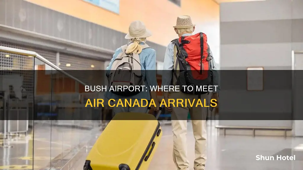 what terminal at bush interconental airport for air canada arrivals