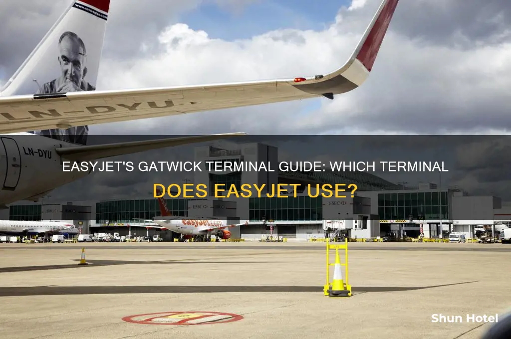 what terminal at gatwick airport does easyjet fly from