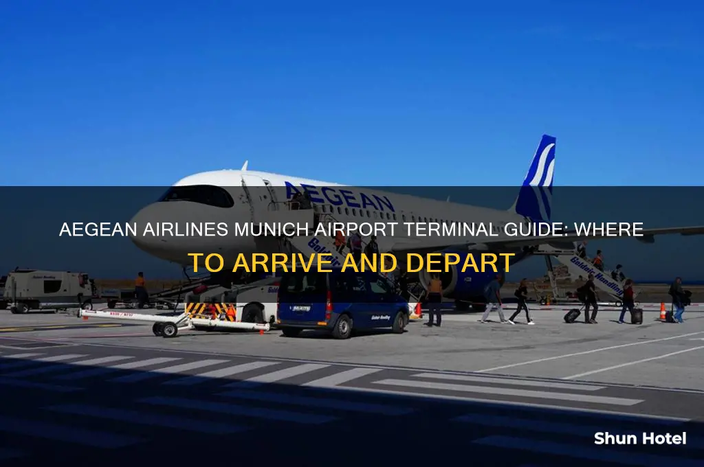 what terminal does aegean fly into at munich airport