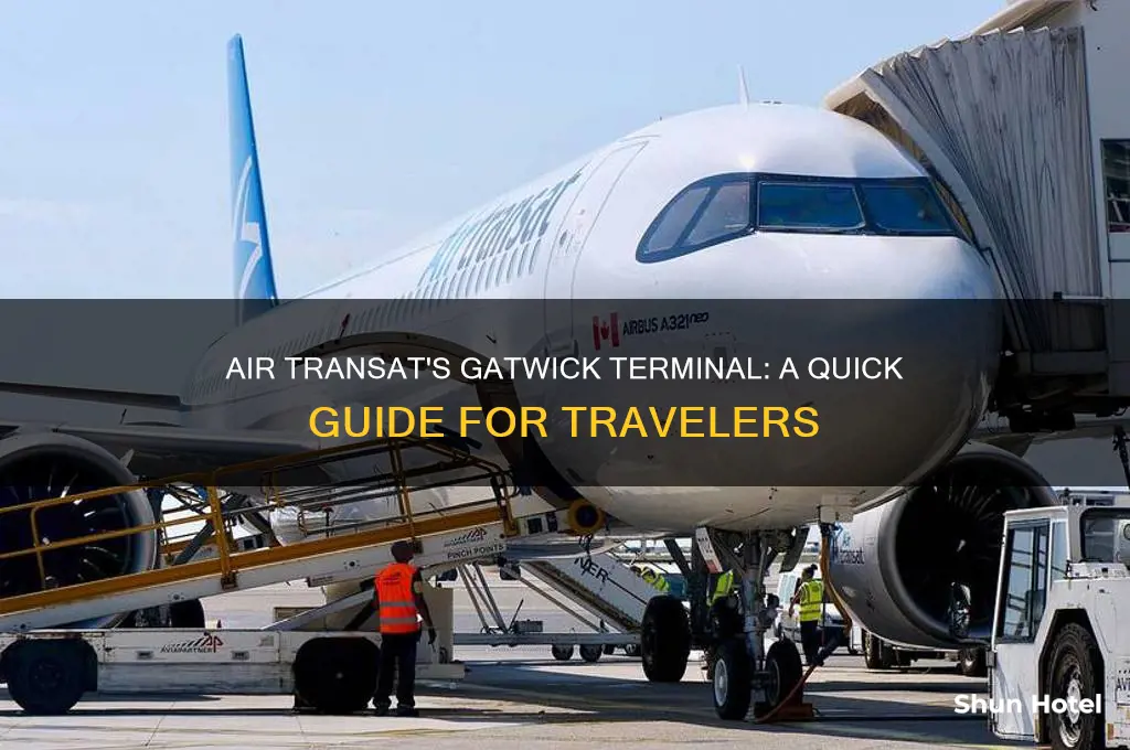 what terminal does air transat fly into at gatwick airport