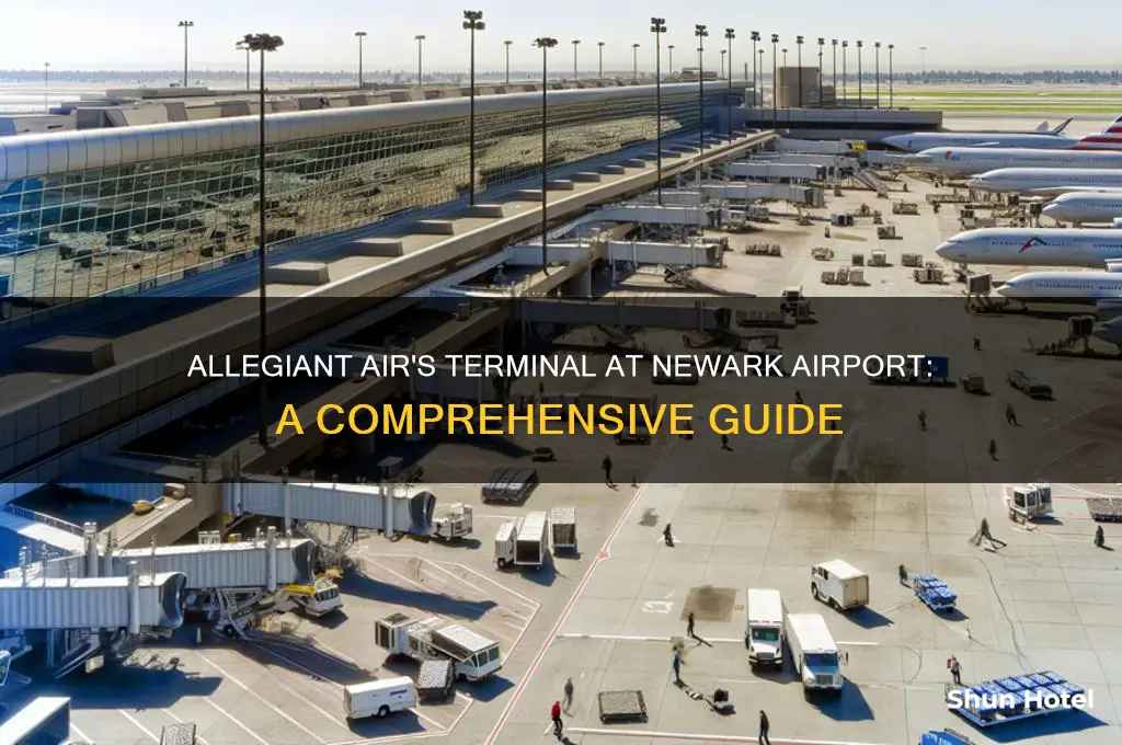 what terminal does allegiant air fly into newark airport