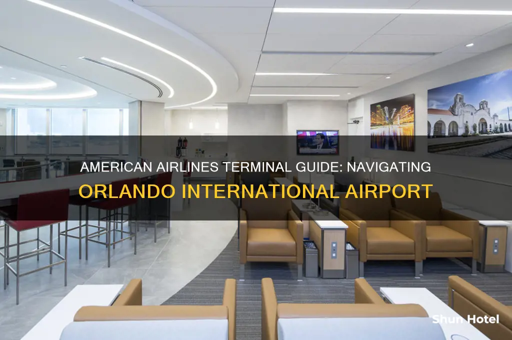 what terminal does american airlines use at orlando international airport