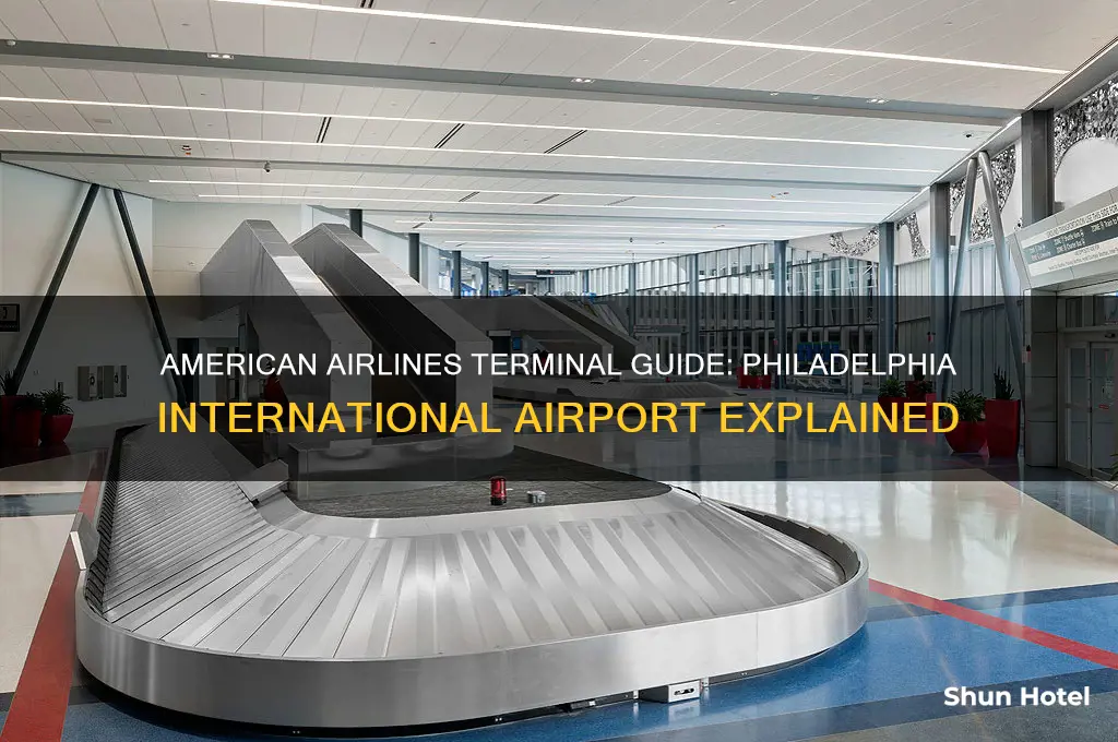 what terminal does american airlines use at philadelphia international airport