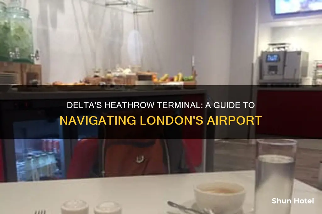 what terminal does delta fly into at heathrow airport