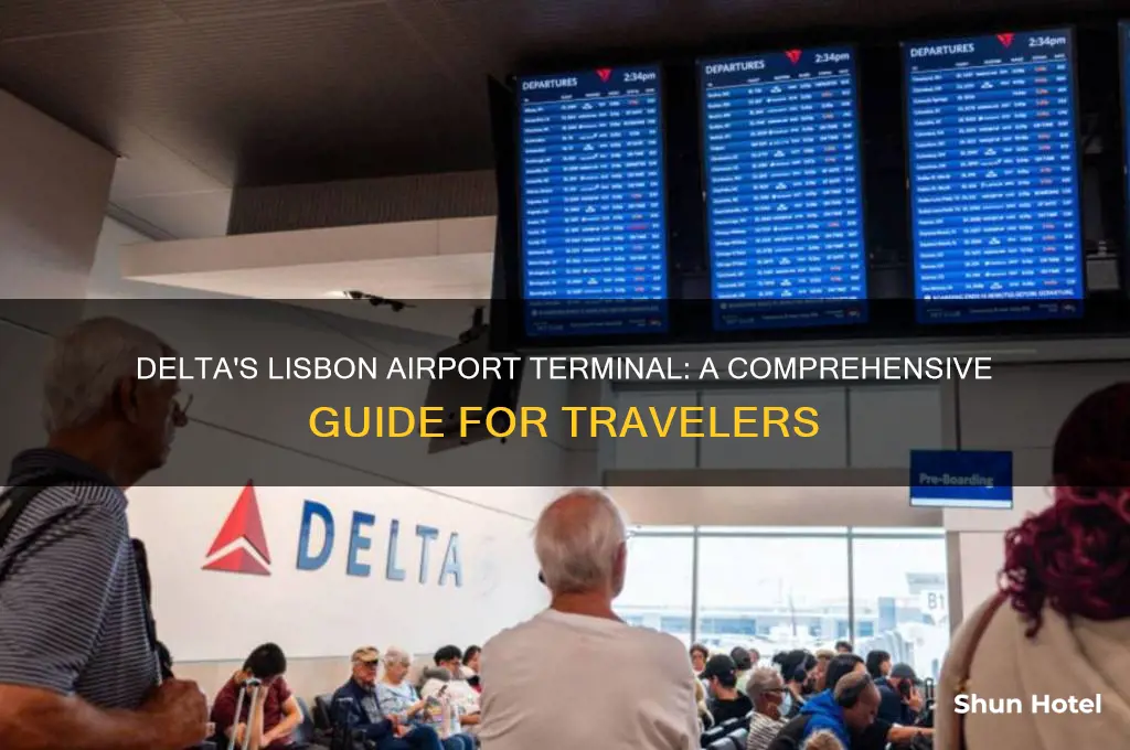 what terminal does delta fly into at lisbon airport