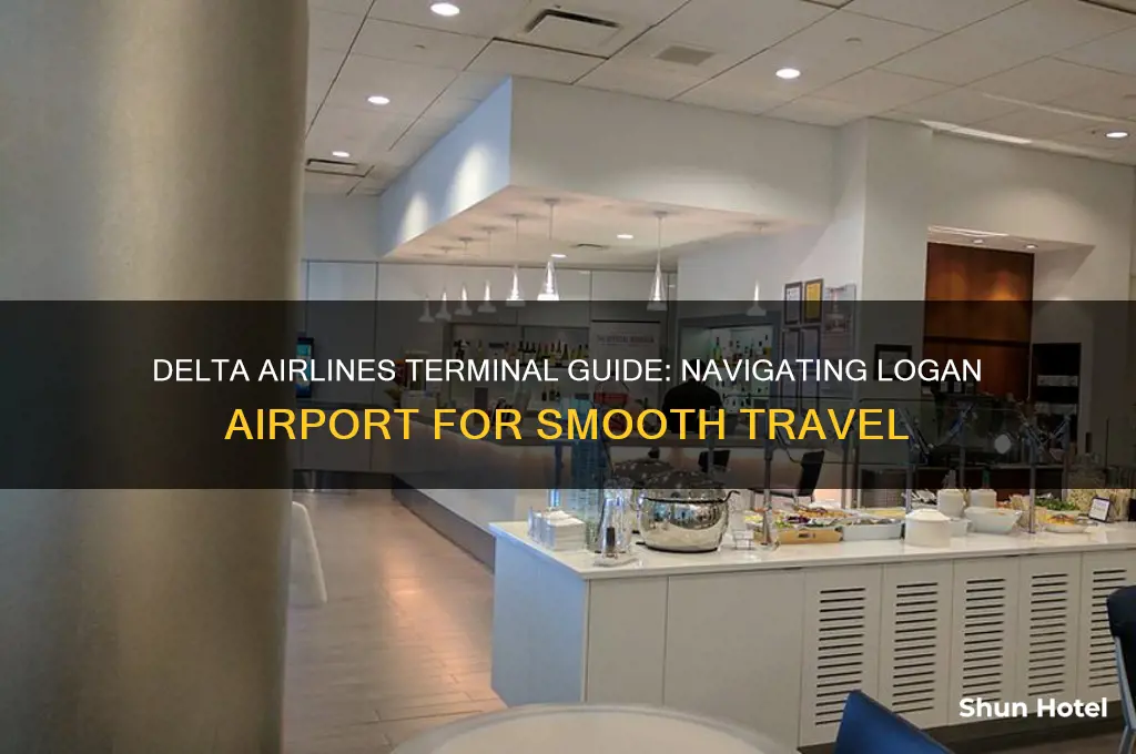 what terminal does delta fly out of at logan airport