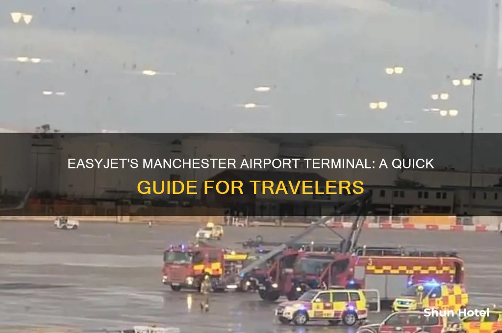 what terminal does easyjet fly into at manchester airport