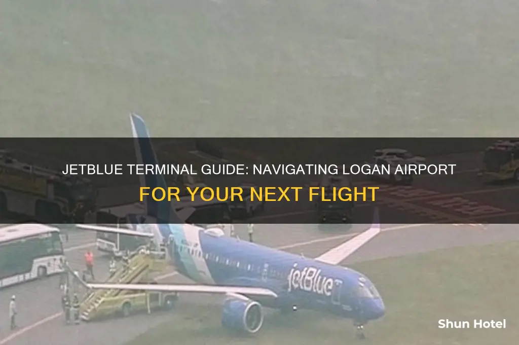 what terminal does jetblue fly out of at logan airport
