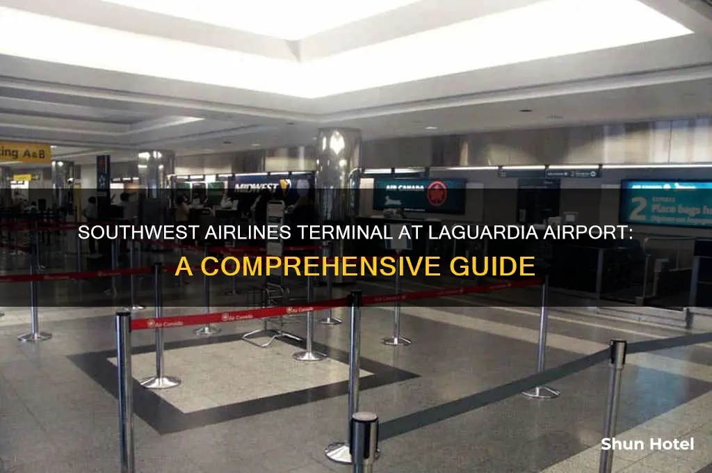 what terminal does southwest airlines fly into at laguardia airport