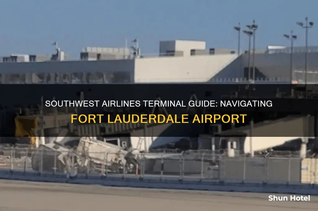 what terminal does southwest fly into at fort lauderdale airport