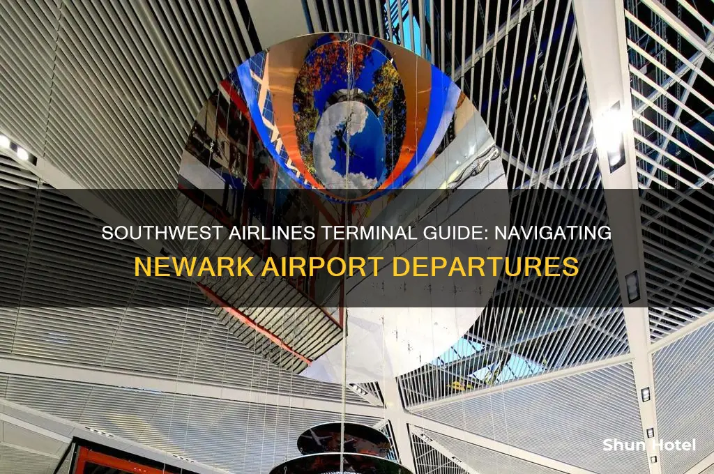 what terminal does southwest fly out of at newark airport