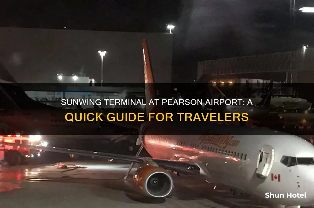 what terminal does sunwing fly out of at pearson airport