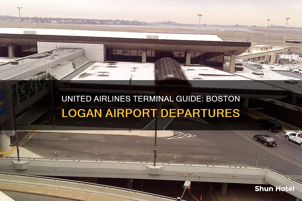 what terminal does united fly out of boston logan airport