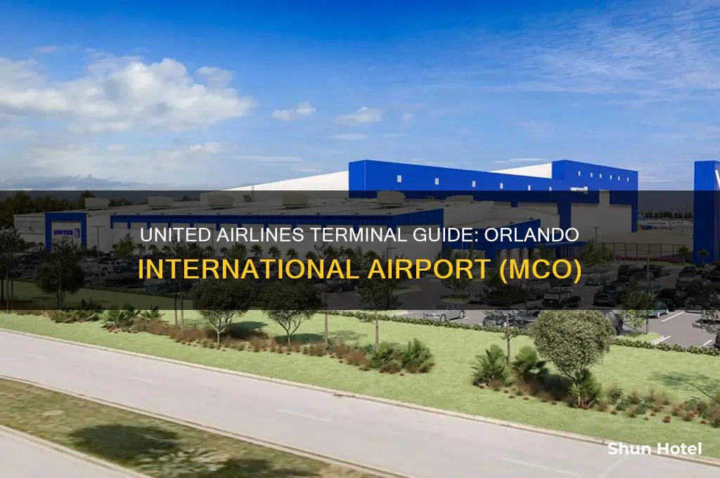 what terminal does united use at orlando international airport