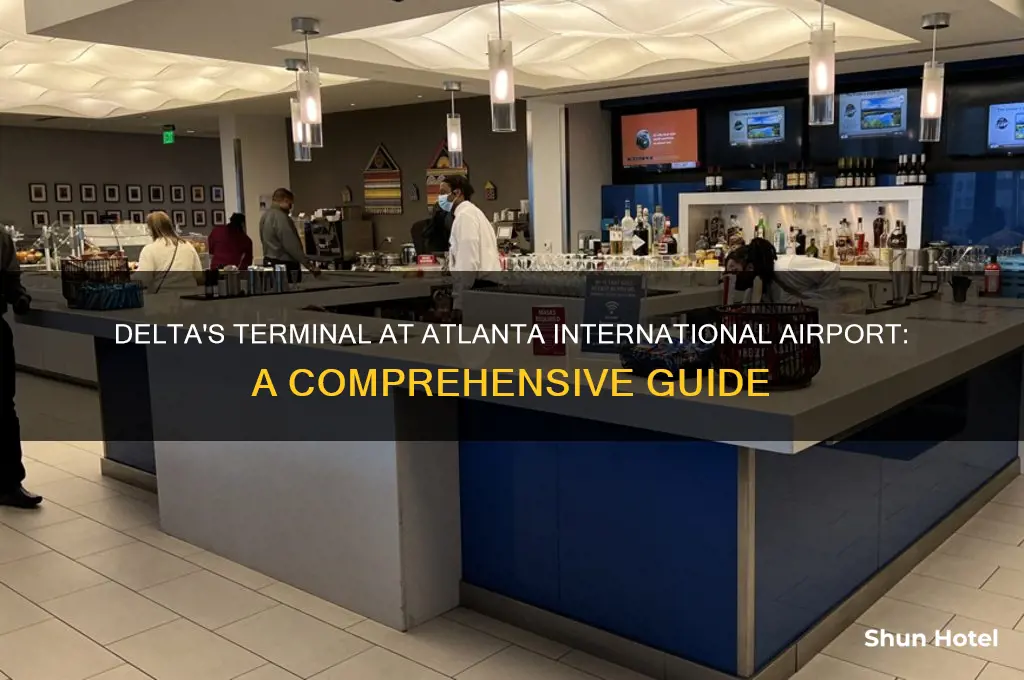 what terminal have atlanta international airport delta have