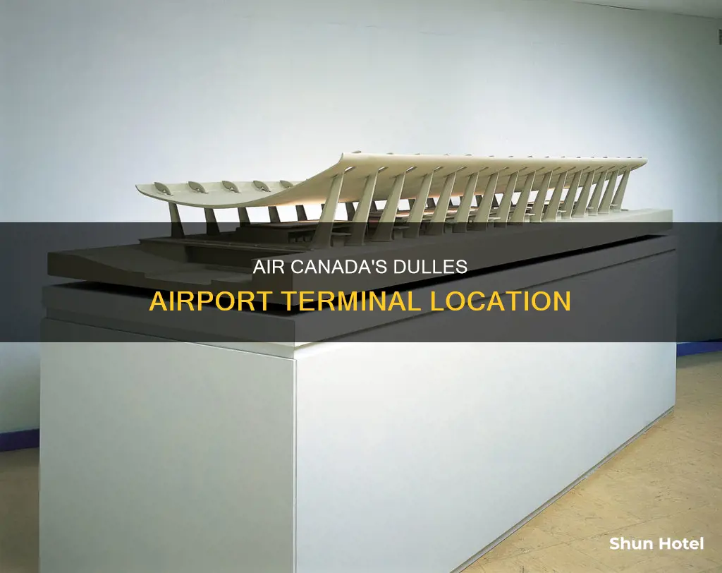 what terminal is air canada at dulles airport