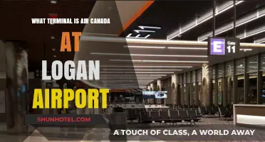 Air Canada's Terminal at Logan Airport