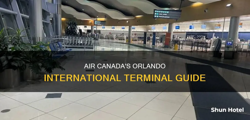 what terminal is air canada at orlando international airport
